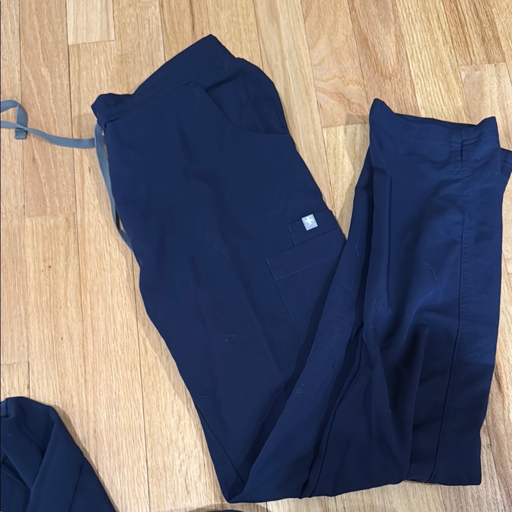 Figs Navy Yola Scrub Pants